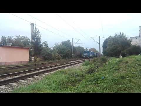 tren marfar servtrans cu locomotiva EC 0071