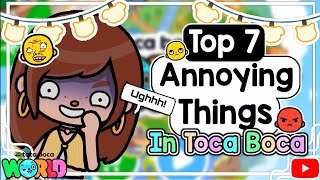 😡TOP 7 *ANNOYING* Things In Toca World 🌍 MQDEFAULT Thumbnail
