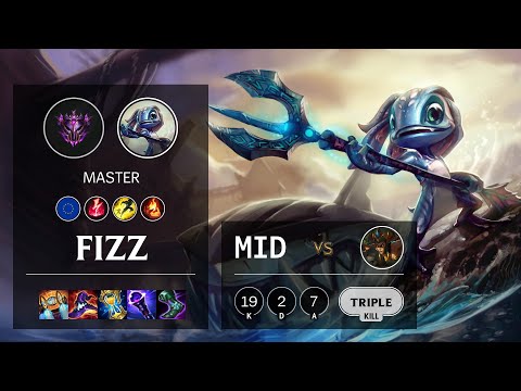 Fizz Mid vs Cassiopeia - EUW Master Patch 11.18