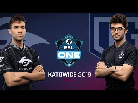 Dota 2 - Team Secret vs. Team OG - Game 1 - Group A R1 - ESL One Katowice 2019