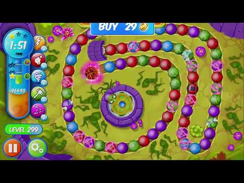 oka WWoka Marble Shooter level 296-300 - Game mini