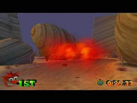 Crash Bandicoot: The Wrath of Cortex - Level 13: Smokey and the Bandicoot (Platinum Relic)