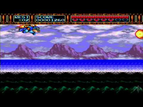 Lets Play Rocket Knight Adventures: part 1 - rocket possum