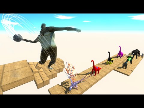 TITAN BEAST in DEADLY CLIMB vs ALL UNITS - Animal Revolt Battle Simulator