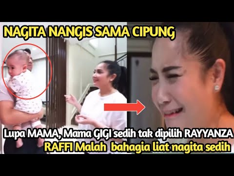 Mama GIGI nangis oleh RAYYANZA Karena ga dianggap, RAFFI bahagia cipung pilih PAPAH
