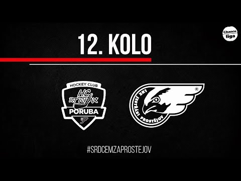 12.kolo: HC RT TORAX Poruba - LHK Jestřábi Prostějov