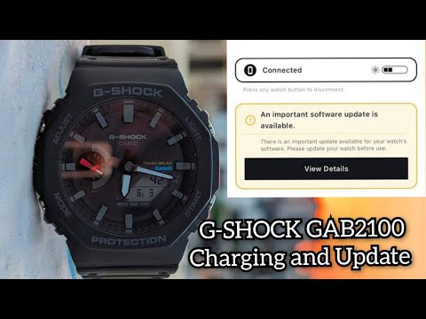 Gshock charging issue GAB2100 | Gshock Solar Charging Casio | beingsumo|