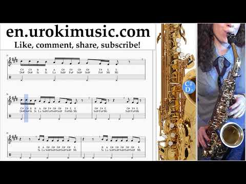 How to Play Saxophone (Alto) Drake - God’s Plan Tabs um-i352