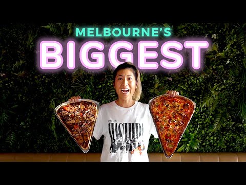 6 pratos de comida INSANAMENTE GRANDES de Melbourne (hambúrguer, schnitzel, Pho e muito mais)
