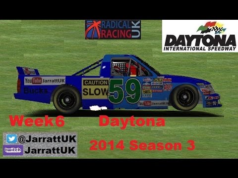 RRUK Trucks Daytona International Week 6 iRacing 2014 S4