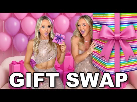 TWIN GIFT SWAP! 🎁 We Swapped 30 Birthday Gifts! 😱