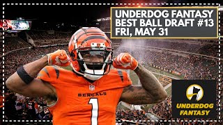 Underdog Fantasy NFL Best Ball Draft #13