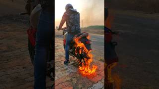 Ghost Rider Bike 😈 | TTF | NRF Love | Yamaha Fz #shorts #ytshorts #mrdastan003