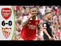 Arsenal vs Sevilla 6-0 | Extended Highlight and Goal [2022]