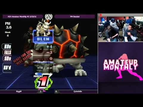 BiggM (Ganon) vs Quindelin (Bowser) - ASH Amateur Monthly #5 Project M Bracket