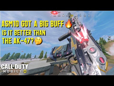 ASM10 GOT A HUGE BUFF 🔥 IS IT BETTER THAN AK-47?🤔|Call Of Duty Mobile |CODM #codm #codmbattleroyale