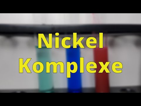 Bunte Nickelkomplexe - Uniexperimente