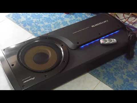 Pioneer žemųjų dažnių garsiakalbis TS-WX70DA video