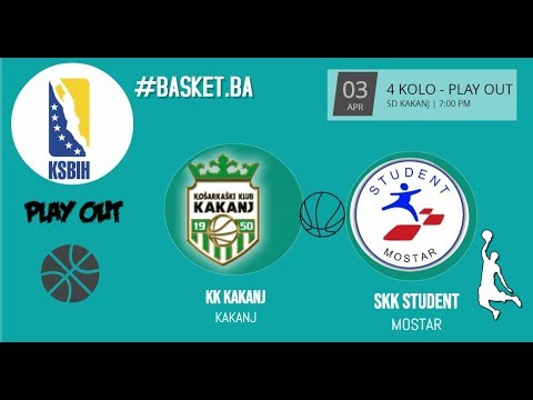 LIVE ◘ KK Kakanj vs SKK Student ◘ 3 KOLO - PLAY OUT ◘ 2018/2019
