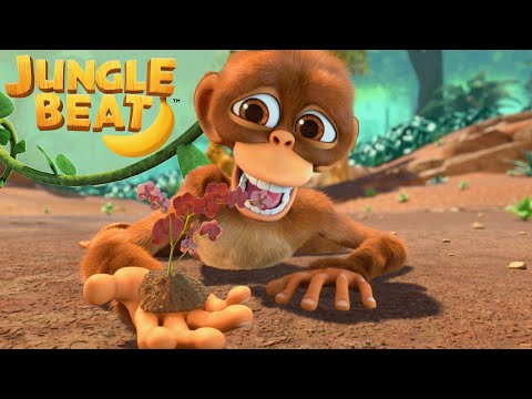 Gardening | Wild Flower | Jungle Beat: Munki & Trunk | Kids Animation 2023