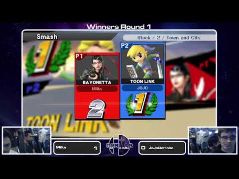 Milky (Bayonetta) vs JoJoDaHoBo (C. Falcon, Toon Link) - Orbitar 48 - Winners Round 3