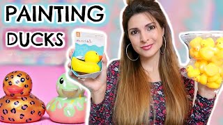Painting on RUBBER DUCKS