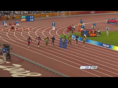 Usain Bolt 9.69 v Usain Bolt 9.58 Comparison