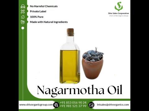 Pure Indian Nagarmotha Oil