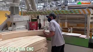 Máy phat tubi cnc 2 trục Woodmaster | Chất lượng sản phẩm cực cao, an toàn cho công nhân 👍👍👍