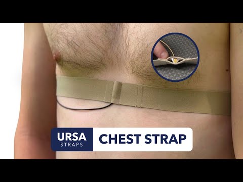 URSA Chest Strap - Microphone Chest Strap with Unique Gripper | URSA Straps
