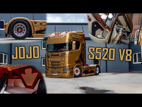 VOLLSTÄNDIGER RUNDGANG: Scania S520 V8 Jojo Trans // *Außen & Innen*