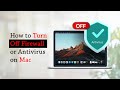 How to Turn Off Firewall or Antivirus on Mac | MacBook Air, MacBook Pro, iMac, Mac Mini