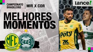 MIRASSOL 0 X 1 CORITIBA | 7ª RODADA | CAMPEONATO BRASILEIRO 2026 | MELHORES MOMENTOS