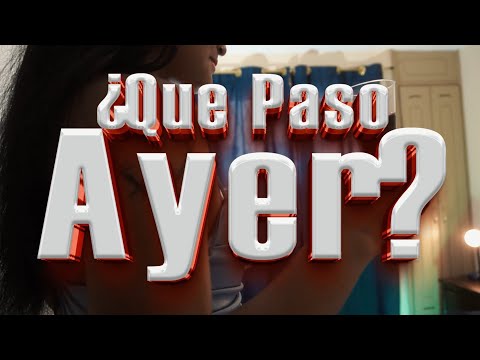 QUE PASO AYER - PILLO LA MARCA (OFICIAL MUSIC VIDEO)