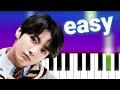 BTS, Jungkook - Still With You | 100% EASY PIANO TUTORIAL