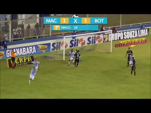 Macaé 1 x 2 Botafogo - Campeonato Carioca 2018 - Taça Guanabara - 3ª Rodada