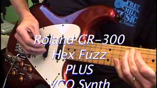 Video thumbnail for Roland G-505 Metallic Red Vintage Analog GR-300 Guitar Synthesizer Controller w/ GR-300 by WayneJoness