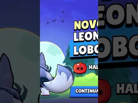Leon lobo branco 🎃 #brawlstars #fypシ゚ #supercell #edit