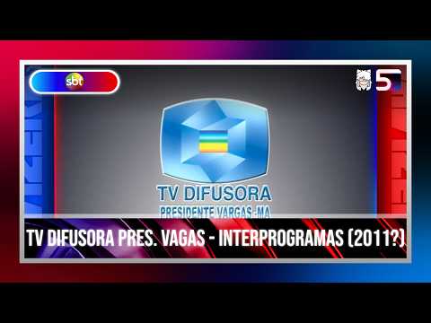 TV Difusora Presidente Vargas | Vinheta Interprogramas | SBT MA (2011?)