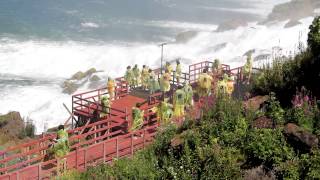 Waterfall IV: Niagara Falls Platform (1920x1088, 24fps) Free Creative Commons YouTube Stock Footage