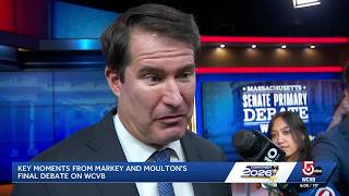 Moulton, Markey spar over AI and transgender athletes in final debate