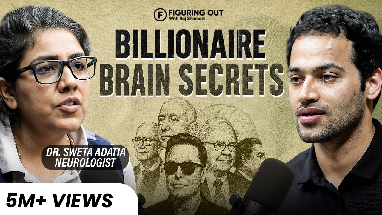 Billionaire’s Brain vs Your Brain: Morning Routine, Focus & Addiction | Dr Sweta | FO403 Raj Shamani