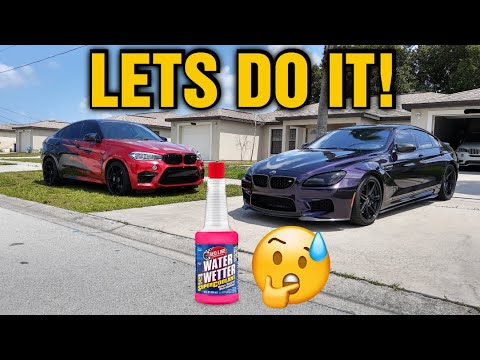 WATER WETTER IN MY 750HP BMW X6M INTERCOOLER!? | LOWER CHARGE TEMP??