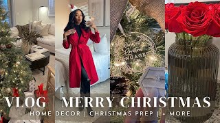 VLOG | APARTMENT HOME DECOR | CHRISTMAS HOLIDAY PREP | FIANCE ERA | 2023