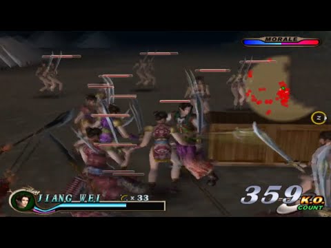 Dynasty Warriors 2 - Jiang Wei - Story Mode - HD - 60 FPS - Part 2