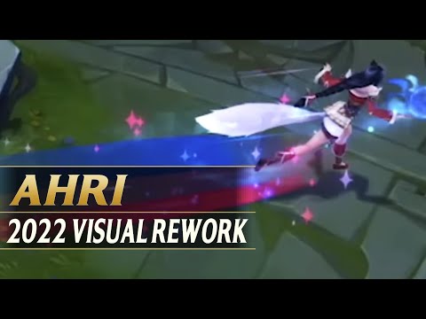 AHRI VISUAL UPDATE REWORK 2022 - League of Legends