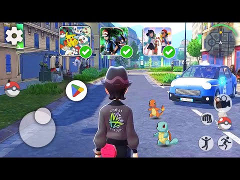 📱Top 5 Open World Pokemon Games For Android 2025 || High Graphics Pokemon Mobile Games|| Storyline