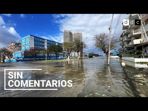 Inundaciones provocadas por un frente frío dejan una situación 'compleja' en La Habana