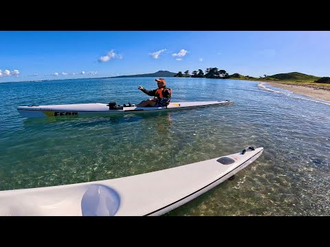 Nice trip to Browns Island - Fenn surfskis