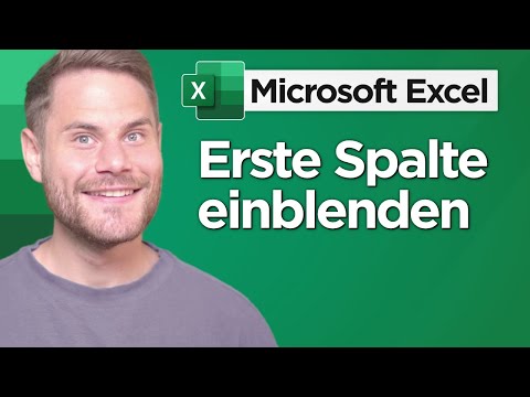 Displaying the first column (and row) in Excel simply explained